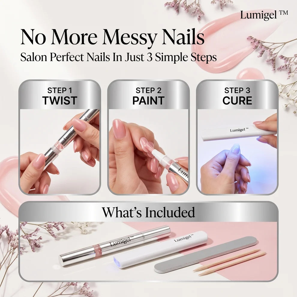 Lumigel Pocket Salon Set