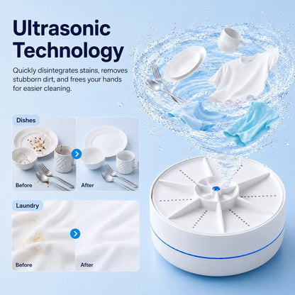 Portable Ultrasonic Washer