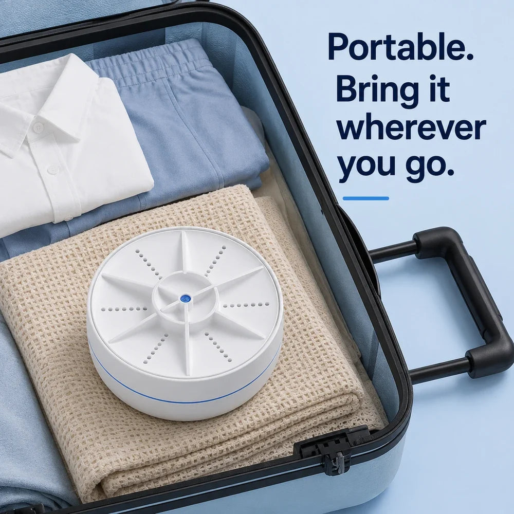 Portable Ultrasonic Washer