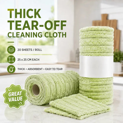 Thick Tear-Off Cleaning Cloth